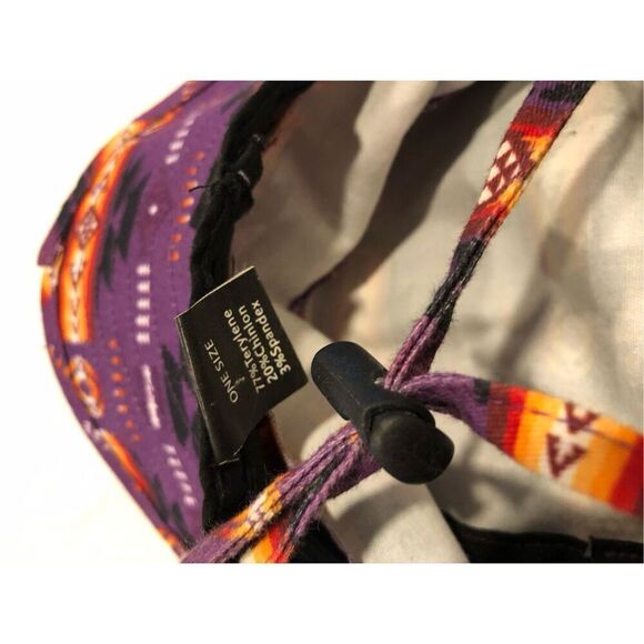 Guatamalea Boho Print Drawstring Sun Fishing Bucket Hat - Picture 5 of 13